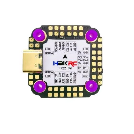 Hot Sales Wholesale Price HAKRC F722 D Mini F7 Flight Controller 3-6S Dual BEC 3A 2.5A Betaflight for GEPRC HGLRC Iflight Diaton